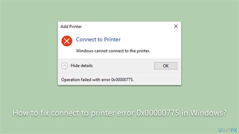 hp laserjet 775 printer smart card reader domain error|Fix 0x00000775 Error on Windows 11/1.